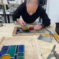 Workshop - basisvaardigheden glas in lood of Tiffany (1 dag)