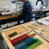 Workshop - basisvaardigheden glas in lood of Tiffany (1 dag)