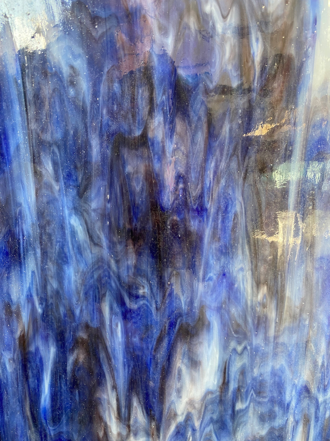 Blue black opaal purple LX561-3 ±20x30cm